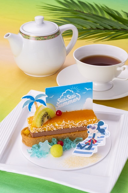 “SuiSui Summer”ケーキセットのイメージ