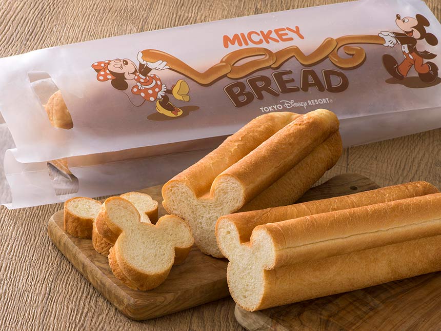 image of Mickey Long Bread (Salt-Butter Flavor)