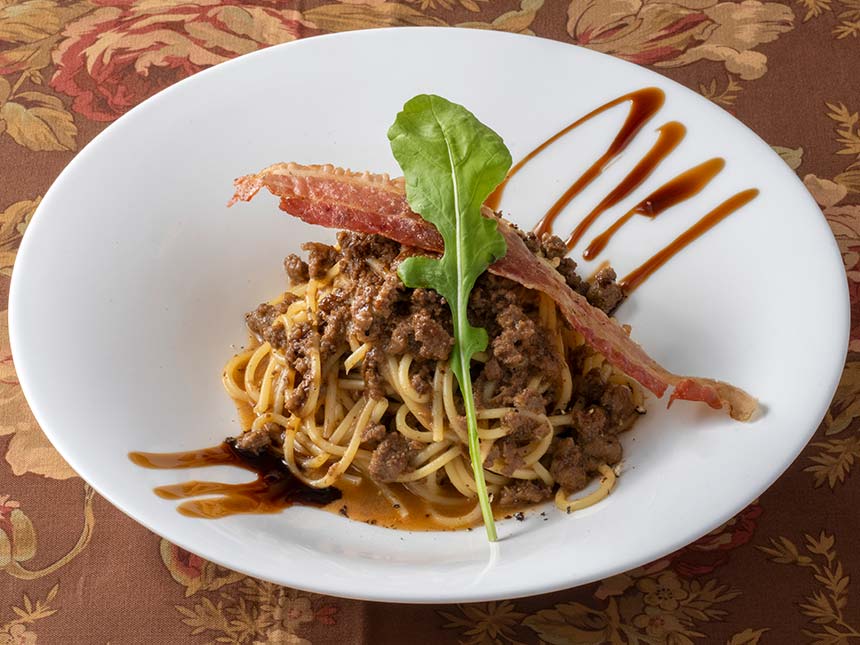 スパゲッティ、牛肉のラグーソースのイメージ1