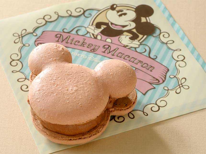 image of Mickey Macaron (Chocolate)
