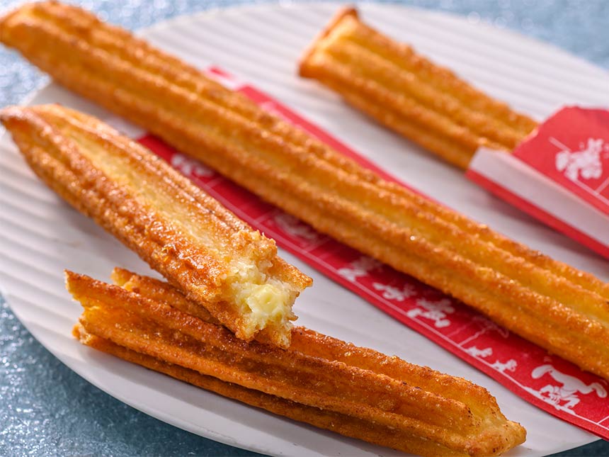 image of Chilled Cool Churro (Creme Brulee)