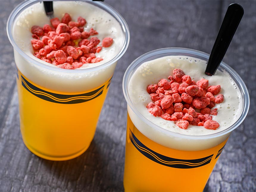 image of Beer Cocktail (Passion Fruit Syrup & Pineapple)