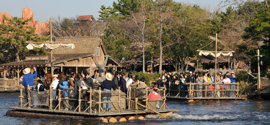 image of Tom Sawyer Island Rafts1