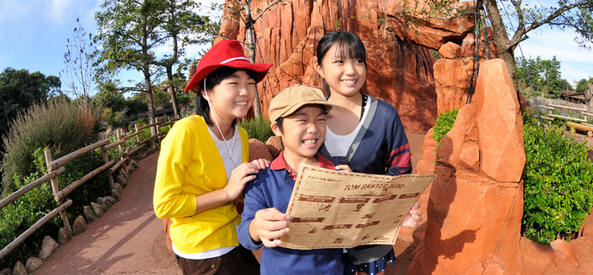 公式 トムソーヤ島いかだ 東京ディズニーランド 東京ディズニーリゾート