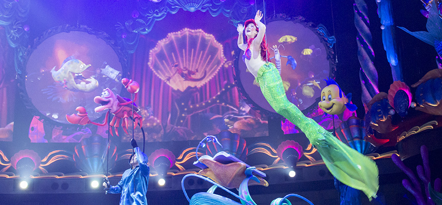 Official Mermaid Lagoon Theater King Triton S Concert Tokyo