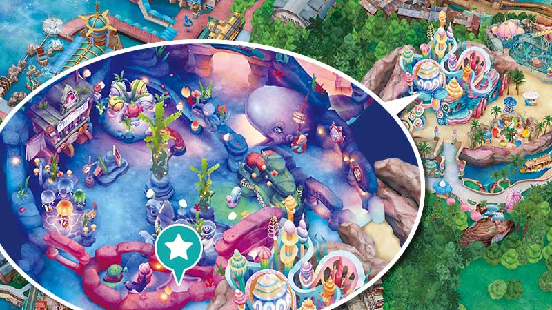 Official Ariel S Playground Tokyo Disneysea Tokyo Disney Resort