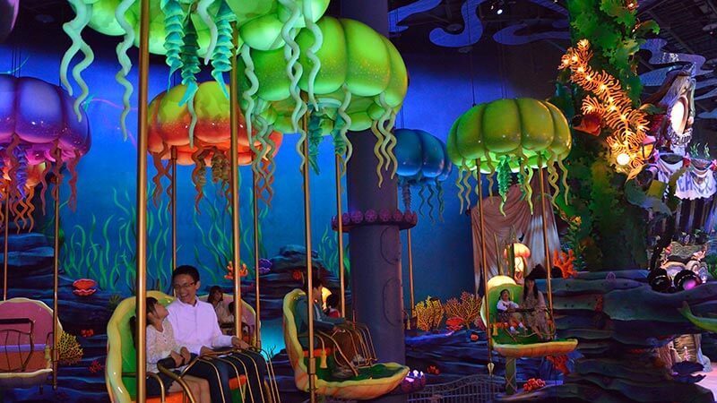 跳躍水母的圖像