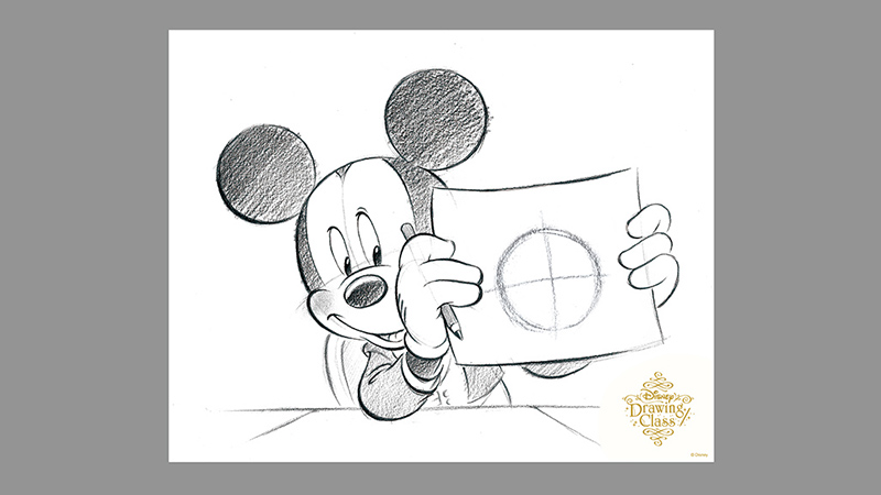 東京ディズニーランド（Disney） 絵を描くミッキーマウス-