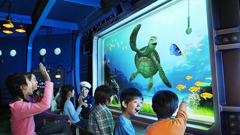 公式】東京ディズニーシーのアトラクション「タートル・トーク」に