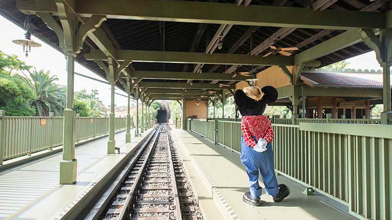 ”ウエスタンリバー鉄道”に乗って、鉄道の旅に出発！のイメージ