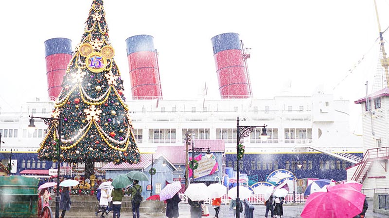 公式 雪が降ってきました 東京ディズニーリゾート ブログ 東京ディズニーリゾート