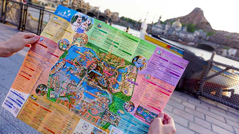 【どっちを選ぶ？】東京ディズニーシーのまわり方、右に進む？左に進む？のイメージ