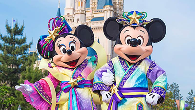 公式】「ディズニー七夕デイズ」新しいコスチュームをひと足早く