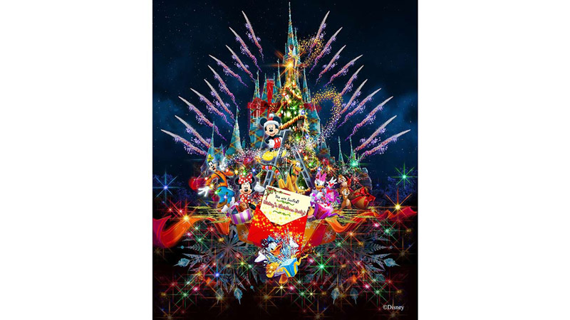 東京ディズニーリゾートのクリスマスのイメージ