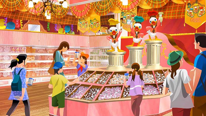 公式】「チョコレートクランチ」をテーマにした2店舗を初公開！4月15日（日）から！｜東京ディズニーリゾート・ブログ | 東京ディズニーリゾート