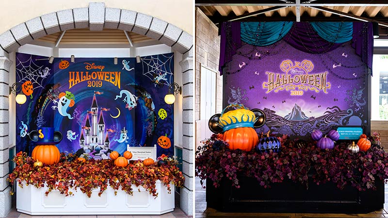 ディズニーリゾートラインでもハロウィーンを楽しもう♪のイメージ