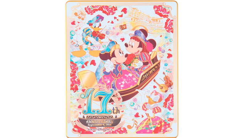 公式】ロマンティックな東京ディズニーシー17周年のグッズ｜東京 