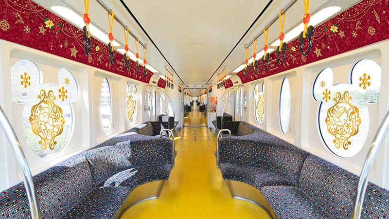 公式】ディズニーリゾートラインであなたのクリスマスを輝かせ