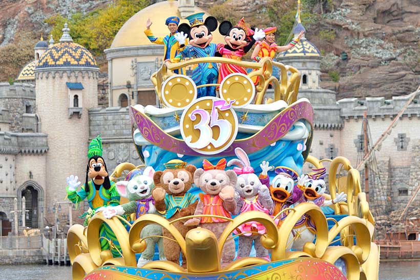 公式】アニバーサリーイベント「東京ディズニーリゾート35周年