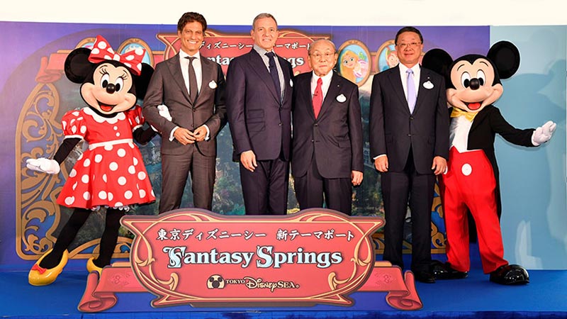 東京ディズニーシー 大規模拡張プロジェクト始動 ミッキーマウス、ミニーマウスとともに新テーマポートの名称「ファンタジースプリングス」を発表～ 起工式を本日5月21日に開催 ～のイメージ