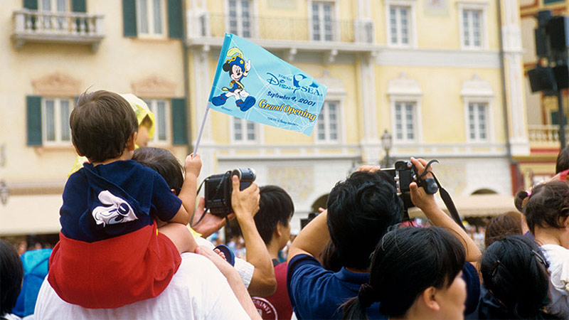 【公式】東京ディズニーシー20周年 ＃おもいでつなぎ をはじめます