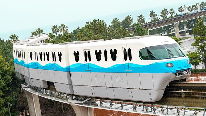 WALT DISNEY WORLD MONORAIL ディズニー　モノレール