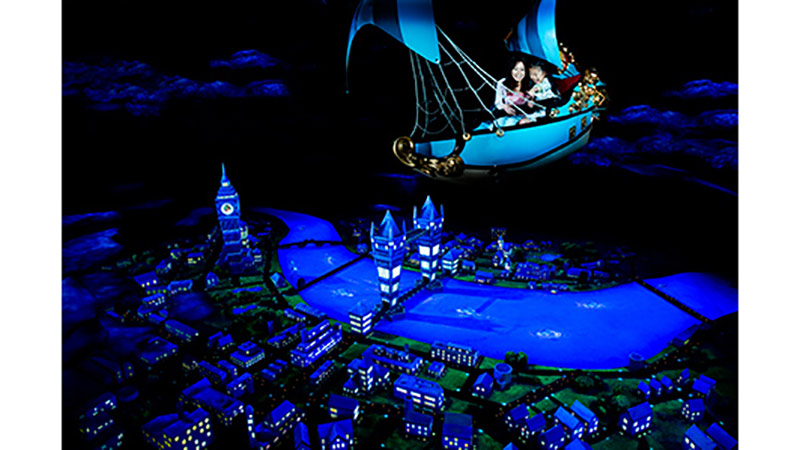 東京ディズニーランドから、ロンドンの夜空へ！のイメージ