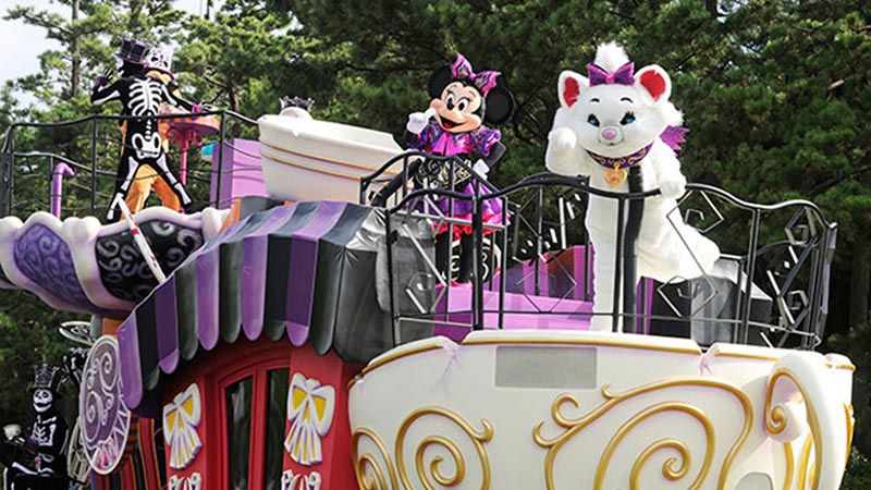 東京ディズニーランドのおばけたちは、いたずら好きでおしゃれ好き？！のイメージ