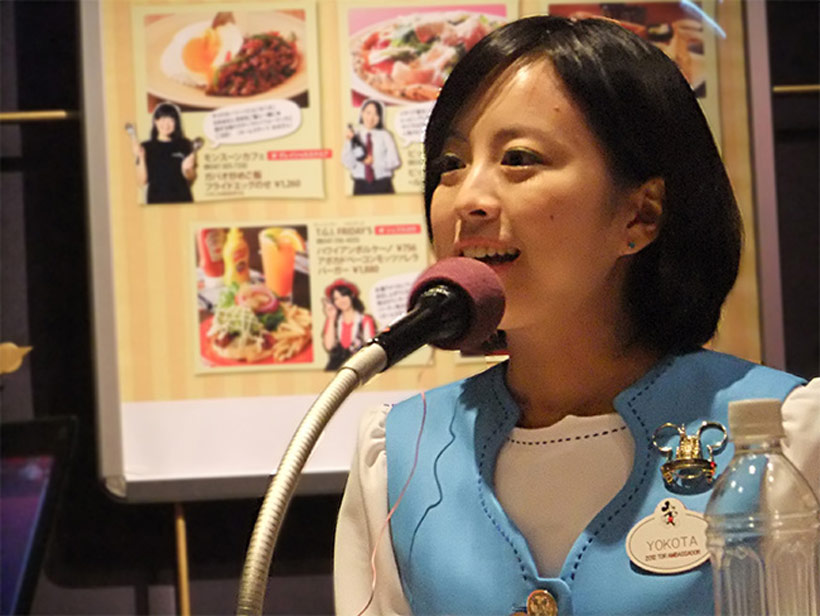2012年 東京ディズニーリゾート・アンバサダー 横田 恵理子