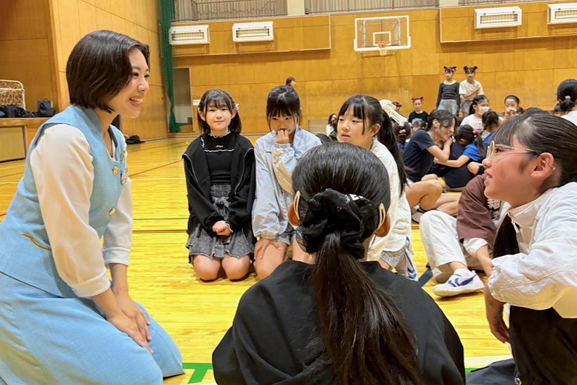 掛け声の様子の画像