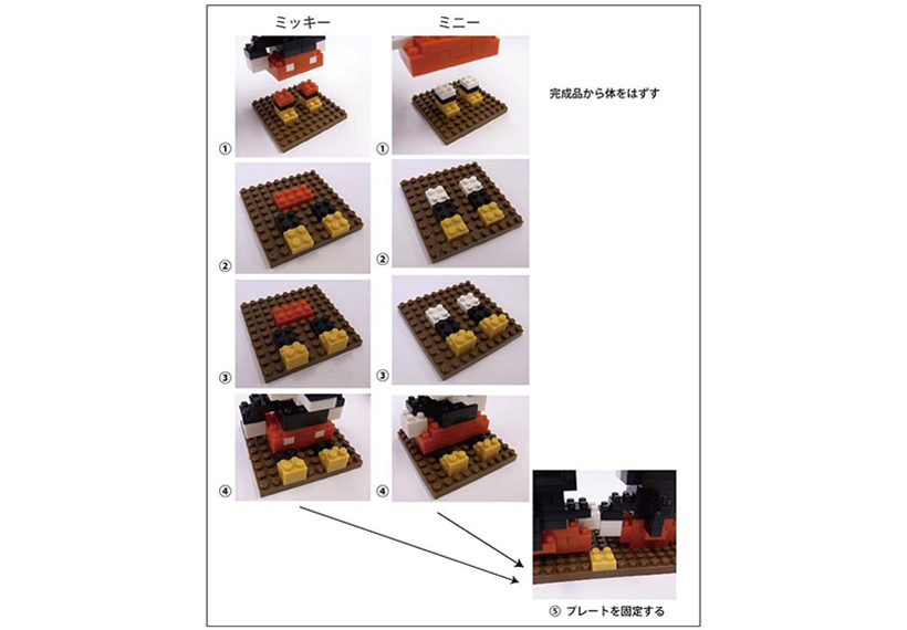 最新情報 ディズニーランド ミニーの家 ナノブロック 即日出荷