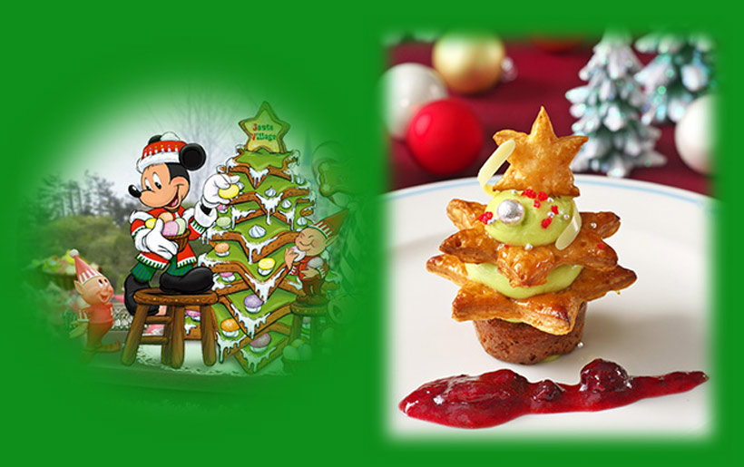 東京ディズニーランドで楽しめるクリスマスのメニュー①