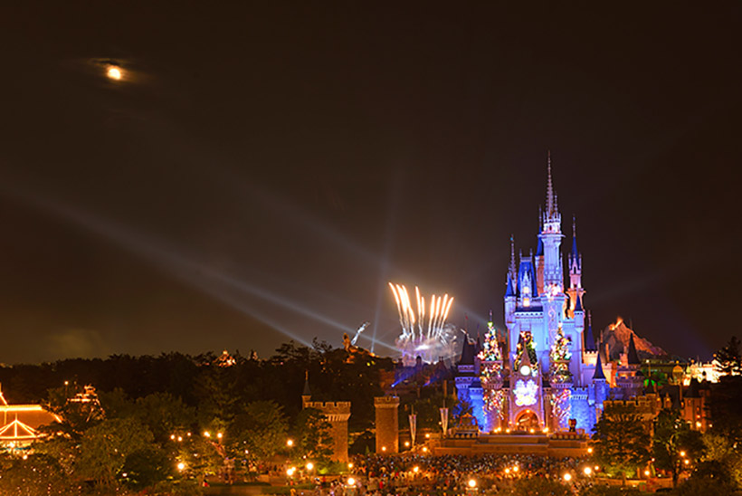 公式 スーパームーン ほんの数秒でした 東京ディズニーリゾート ブログ 東京ディズニーリゾート