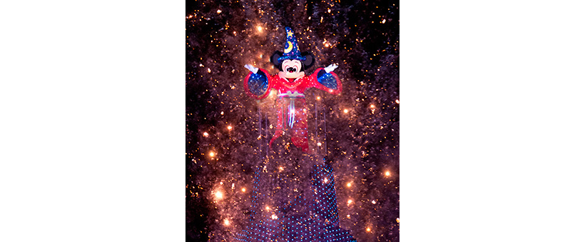 東京ディズニーシー「ファンタズミック！」のミッキー