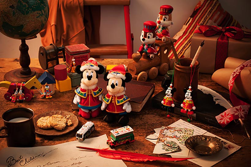 東京ディズニーランドのクリスマスのスペシャルグッズの画像