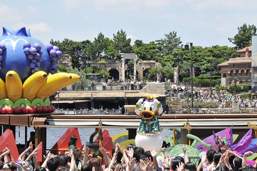 「ミニーのトロピカルスプラッシュ」のドナルドの画像