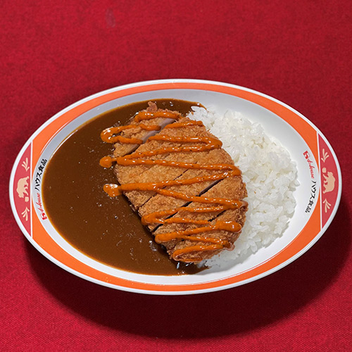 Spicy Harissa Sauce on Pork Katsu Curry Tokyo Disney Resort