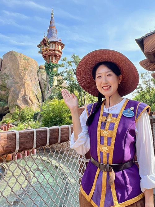 濱中さん「ラプンツェルのランタンフェスティバル」の画像