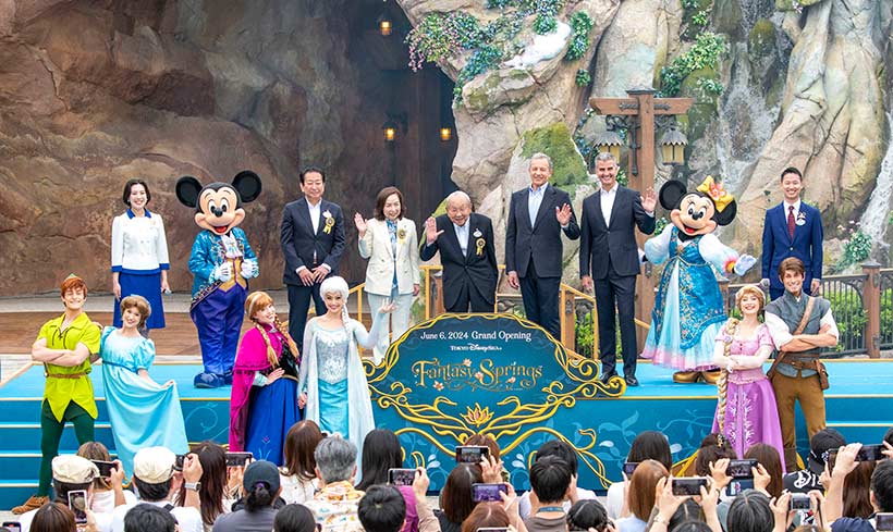 「ファンタジースプリングス」のグランドオープンの画像