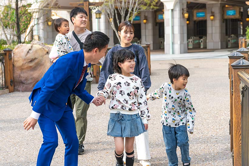 ファンタジースプリングス内での様子の画像①