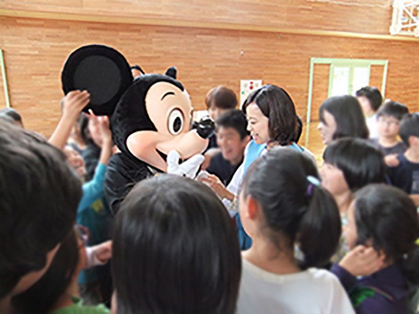 宮城県小学校訪問の様子