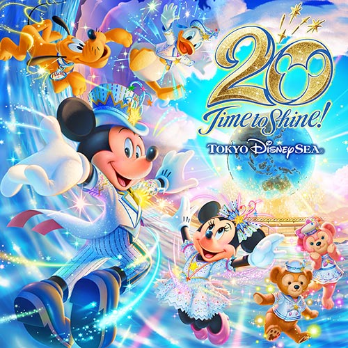 エンタメ/ホビー東京ディズニーシー　20周年　ダッフィー　6種類　ぬいぐるみバッジ