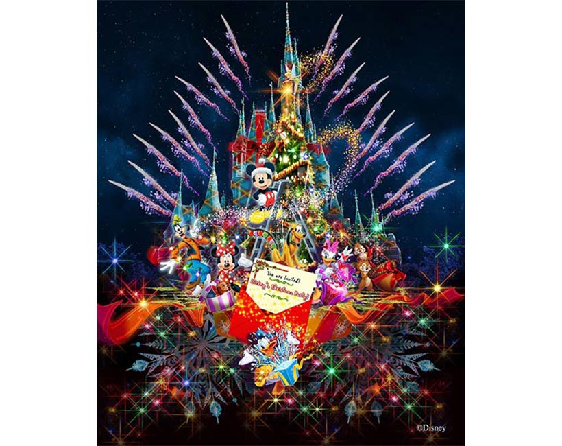 東京ディズニーランド 新キャッスルプロジェクション「ディズニー・ギフト・オブ・クリスマス」