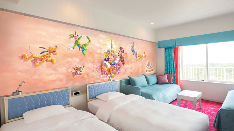 庆祝东京迪士尼度假区40周年 迪士尼饭店的纪念项目のイメージ