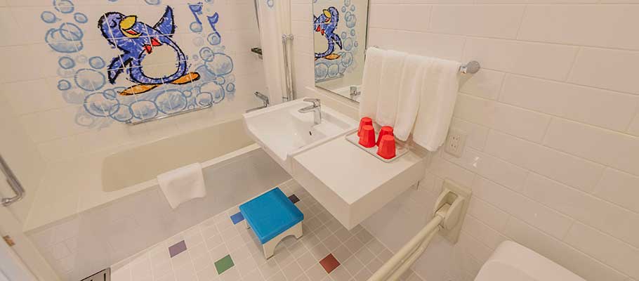 标准型无障碍客房(广场景观)的图像3