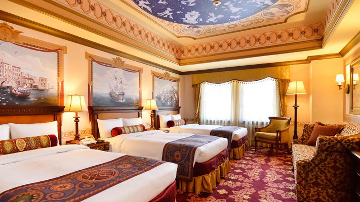 image of Capitano Mickey Triple Room (DisneySea AquaSphere View)