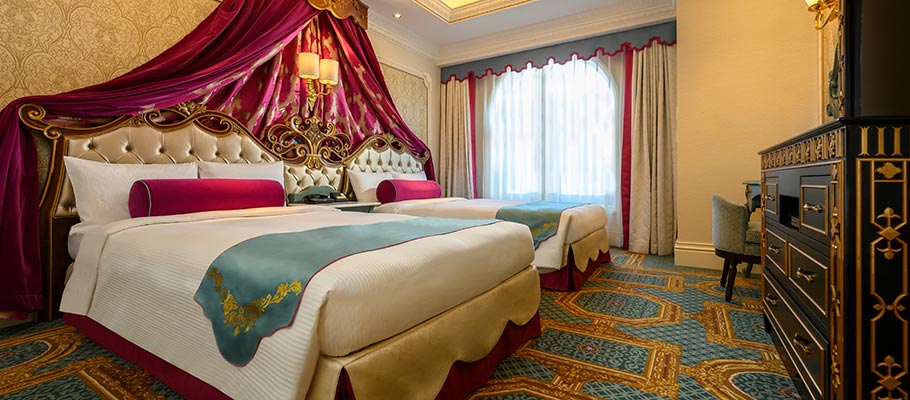 TDS ファンタジースプリングスホテル ストール 国内正規品】ディズニー ファンタジースプリングスホテル