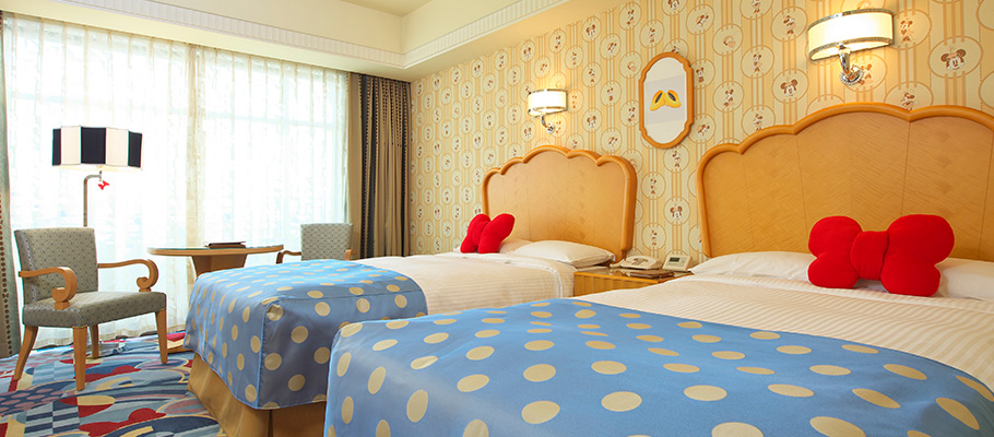 image of Minnie Mouse Room (Pajama Party Plan)1