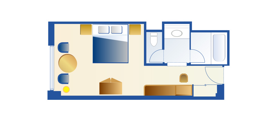 image of Standard Roomのレイアウト2