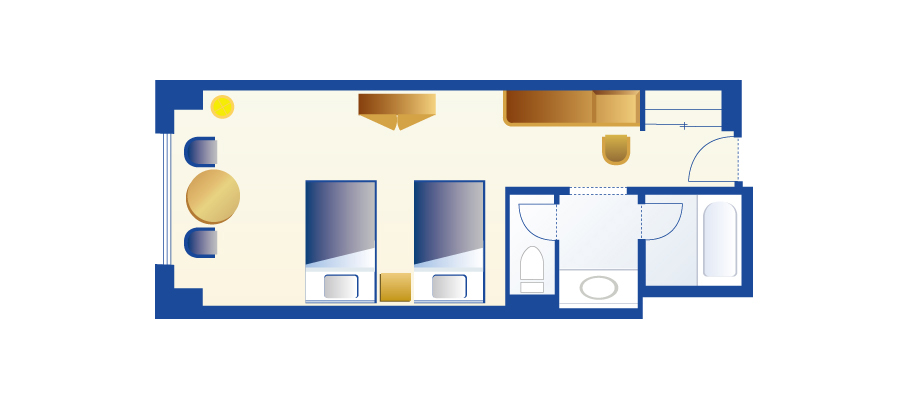 image of Donald Duck Roomのレイアウト2